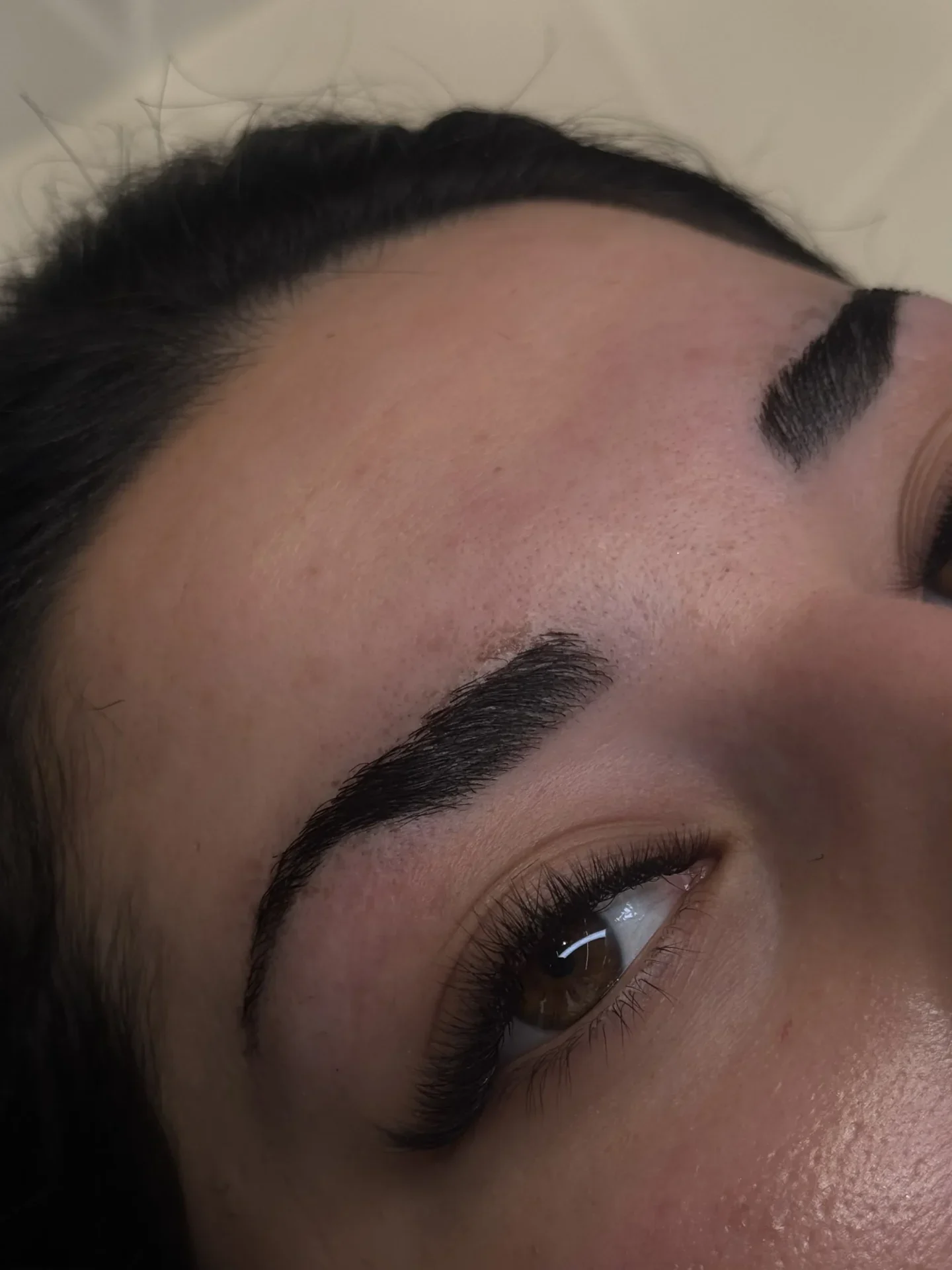 Bild från Microblading-uppdrag